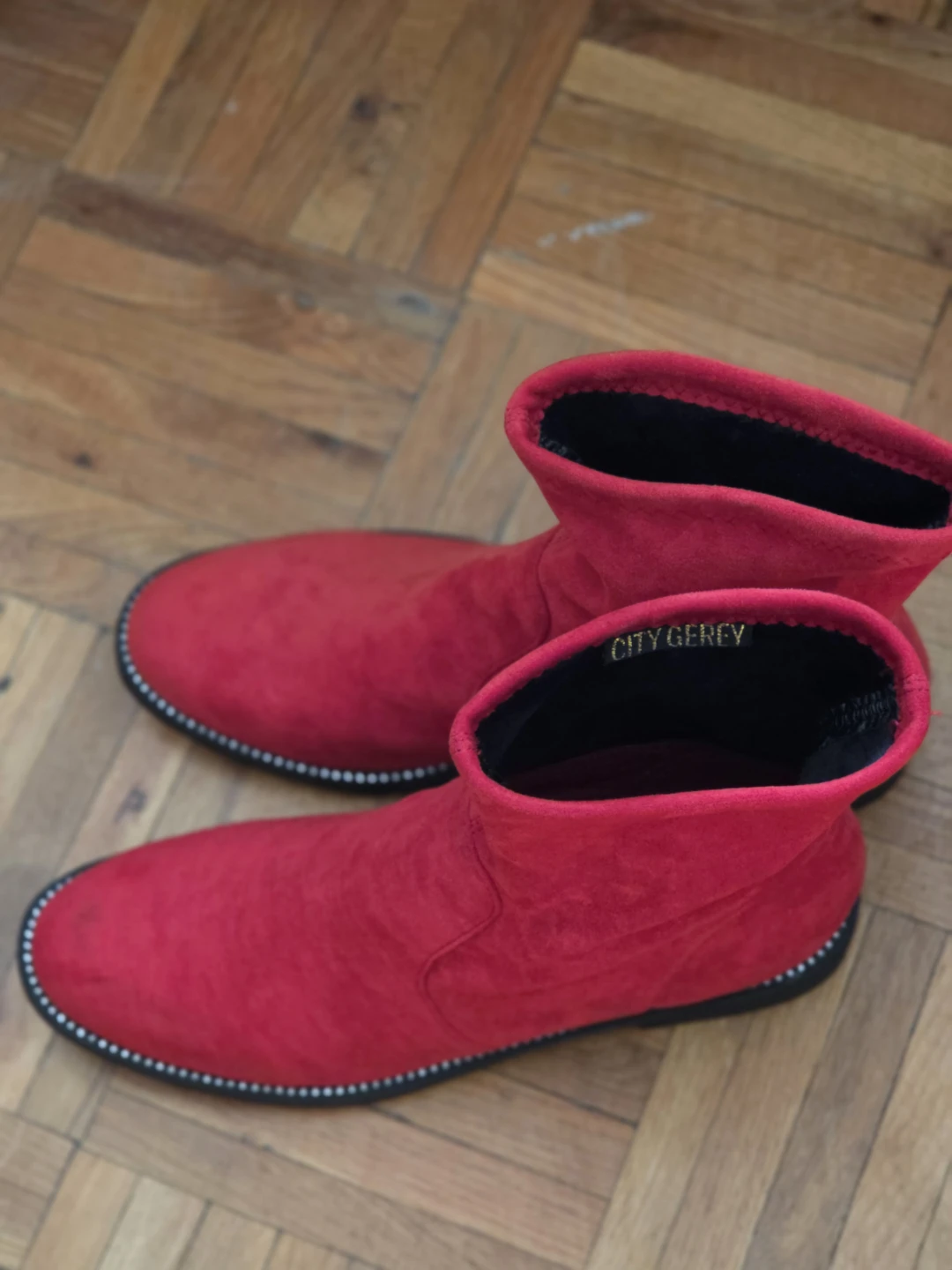 Red City Grey Boots - photo 4