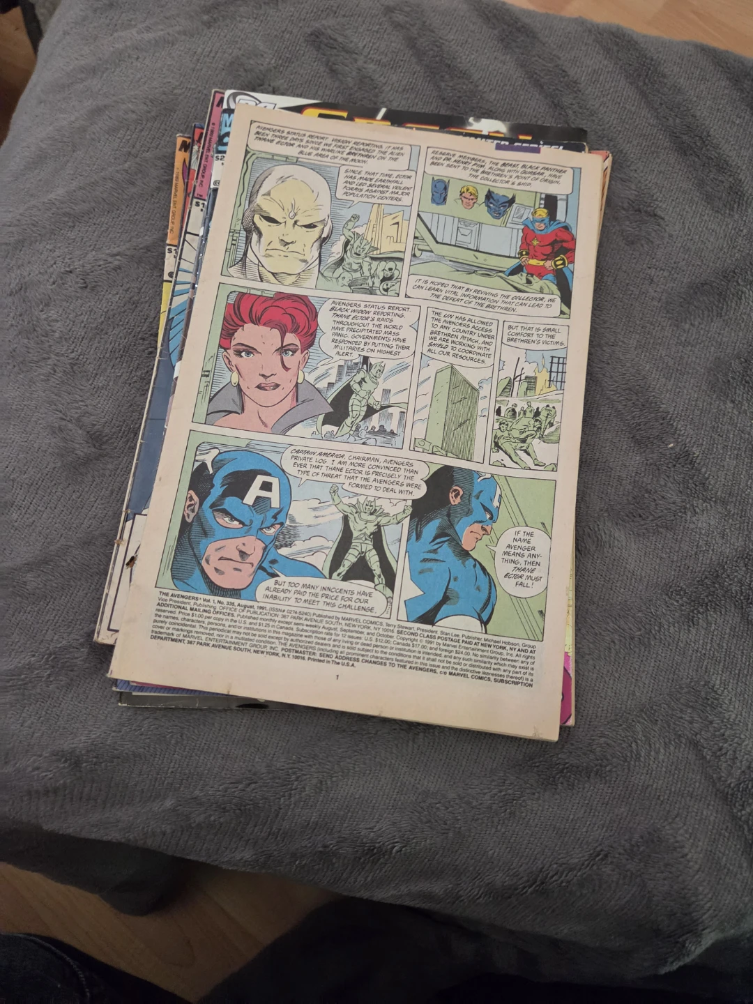 Stack of Vintage DC and Marvel Comics - photo 2