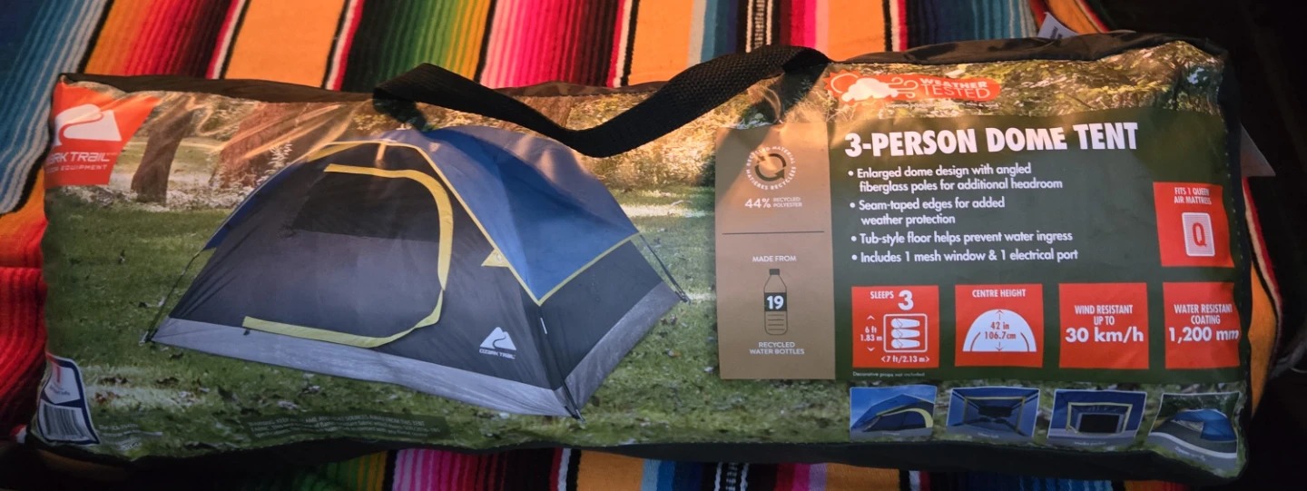 Ozark Trail 3-Person Dome Tent