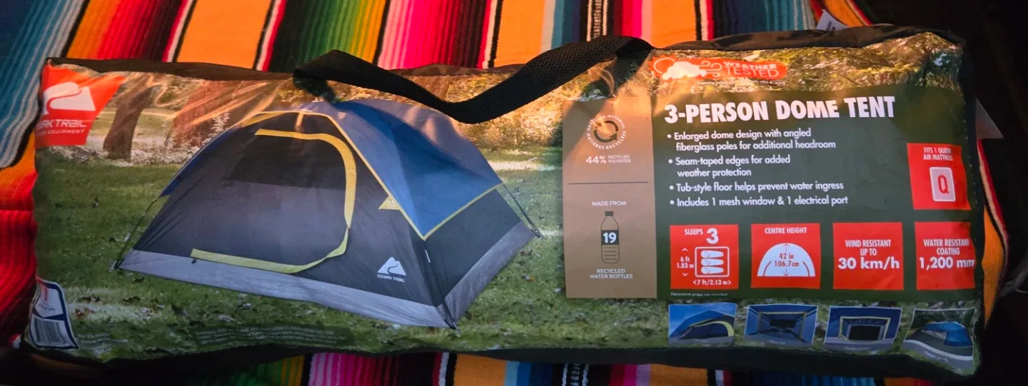 Ozark Trail 3-Person Dome Tent