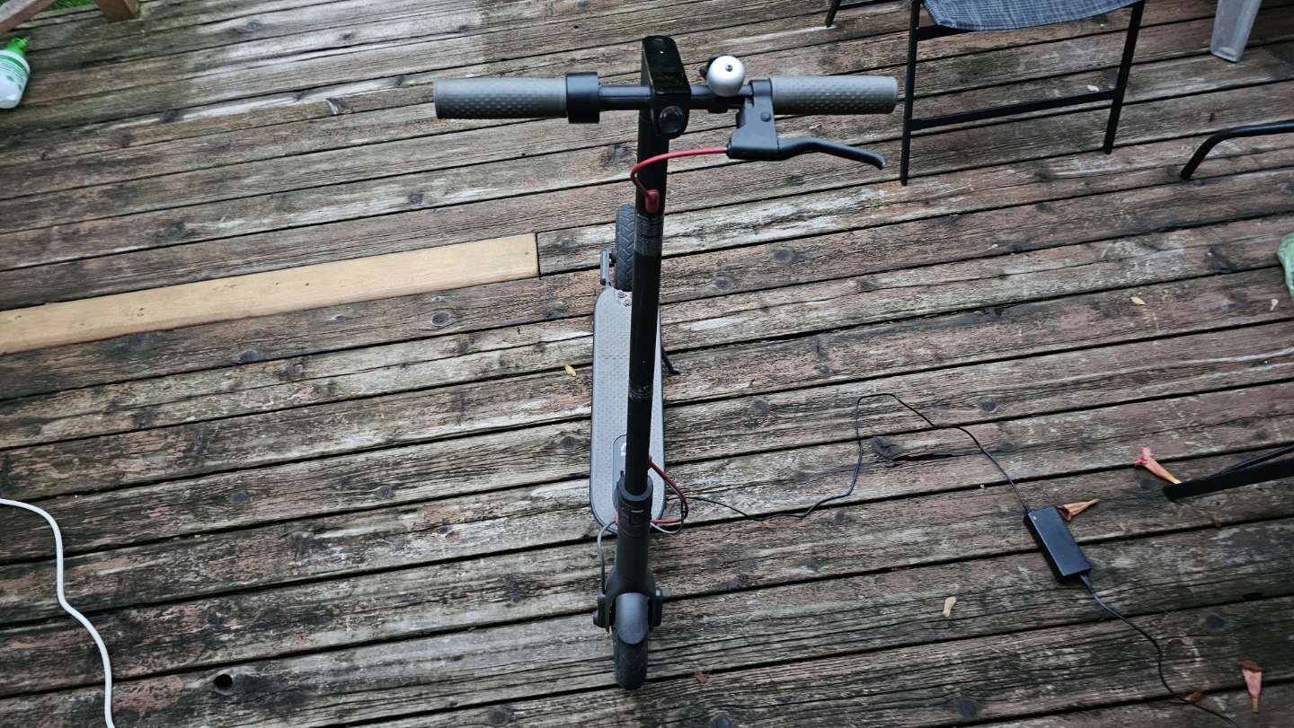 Grey Electric Scooter.  xiaomi M365