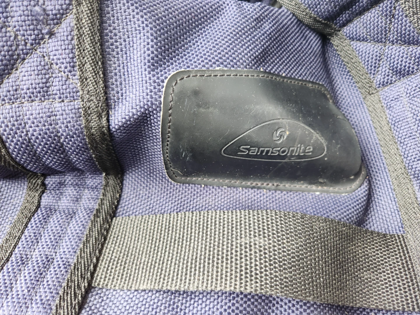 Samsonite Blue Travel Bag with Beaches Resorts Logo