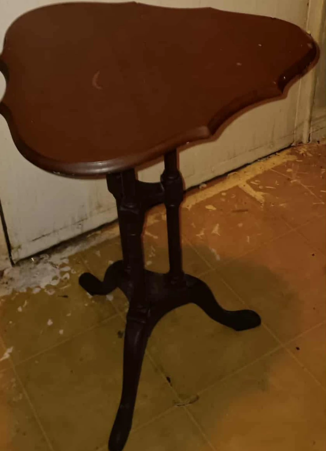 2 Used Wooden Accent Corner Tables - photo 2