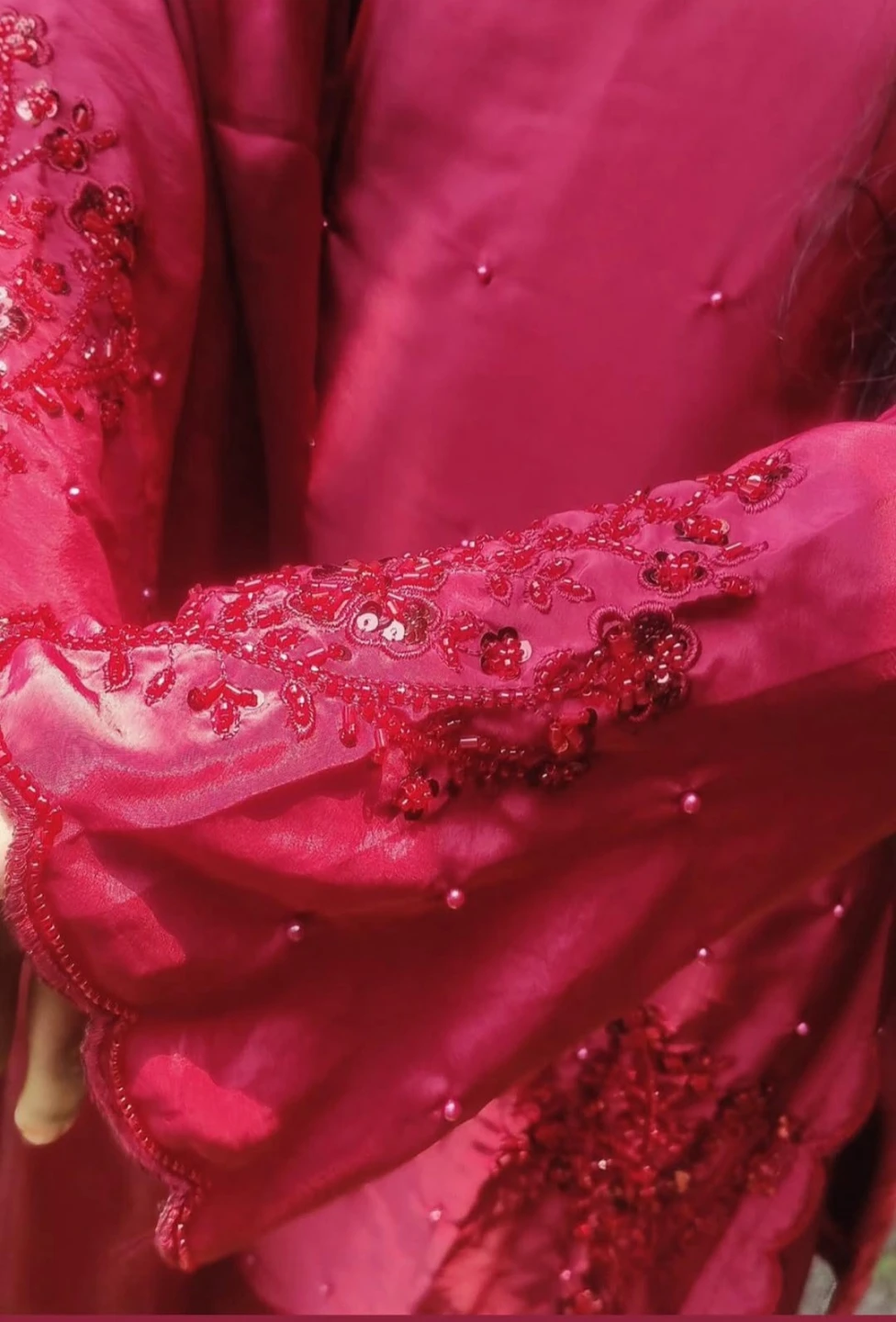 Premium Ready to Wear Satin Farshi Salwar