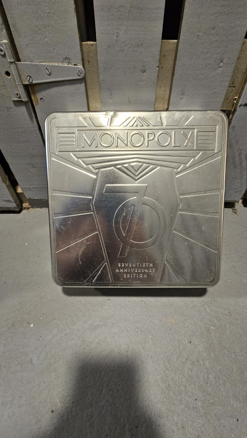 Monopoly 70th Anniversary Edition Board Game Like New