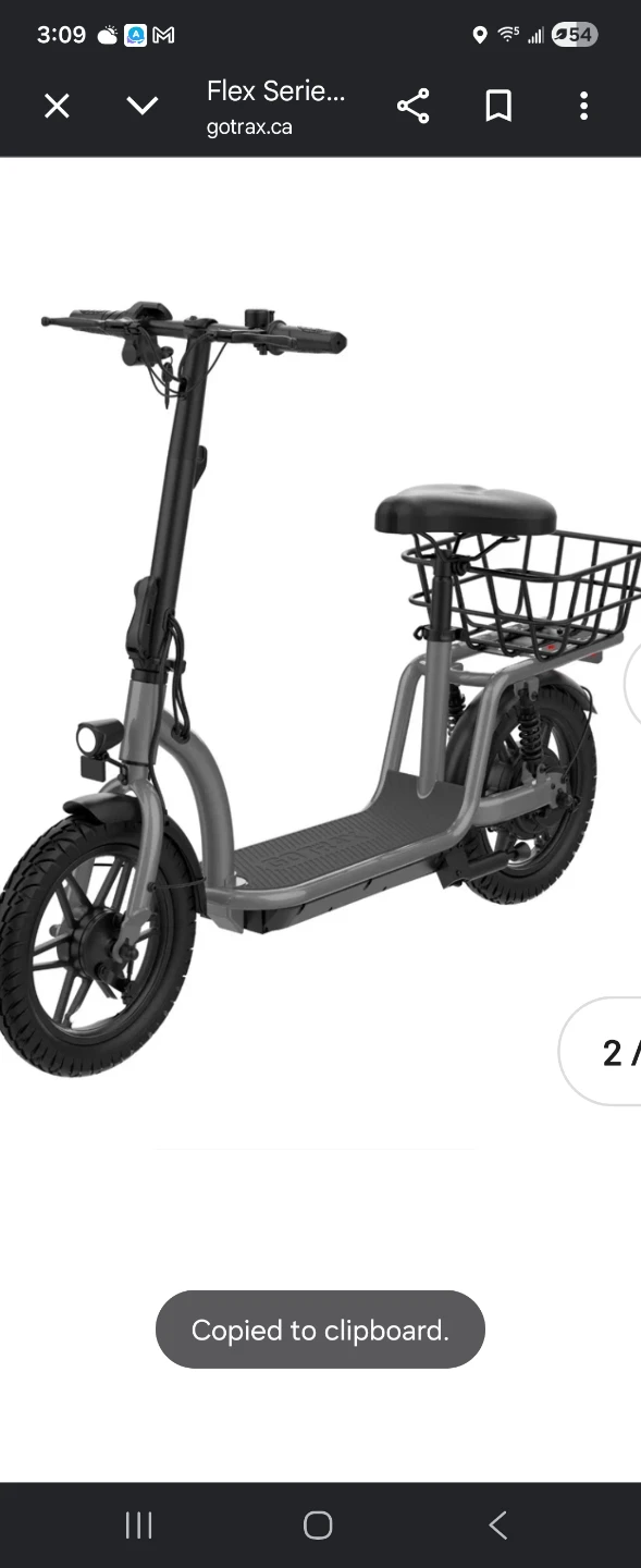 Gotrax Flex Series Electric Scooter