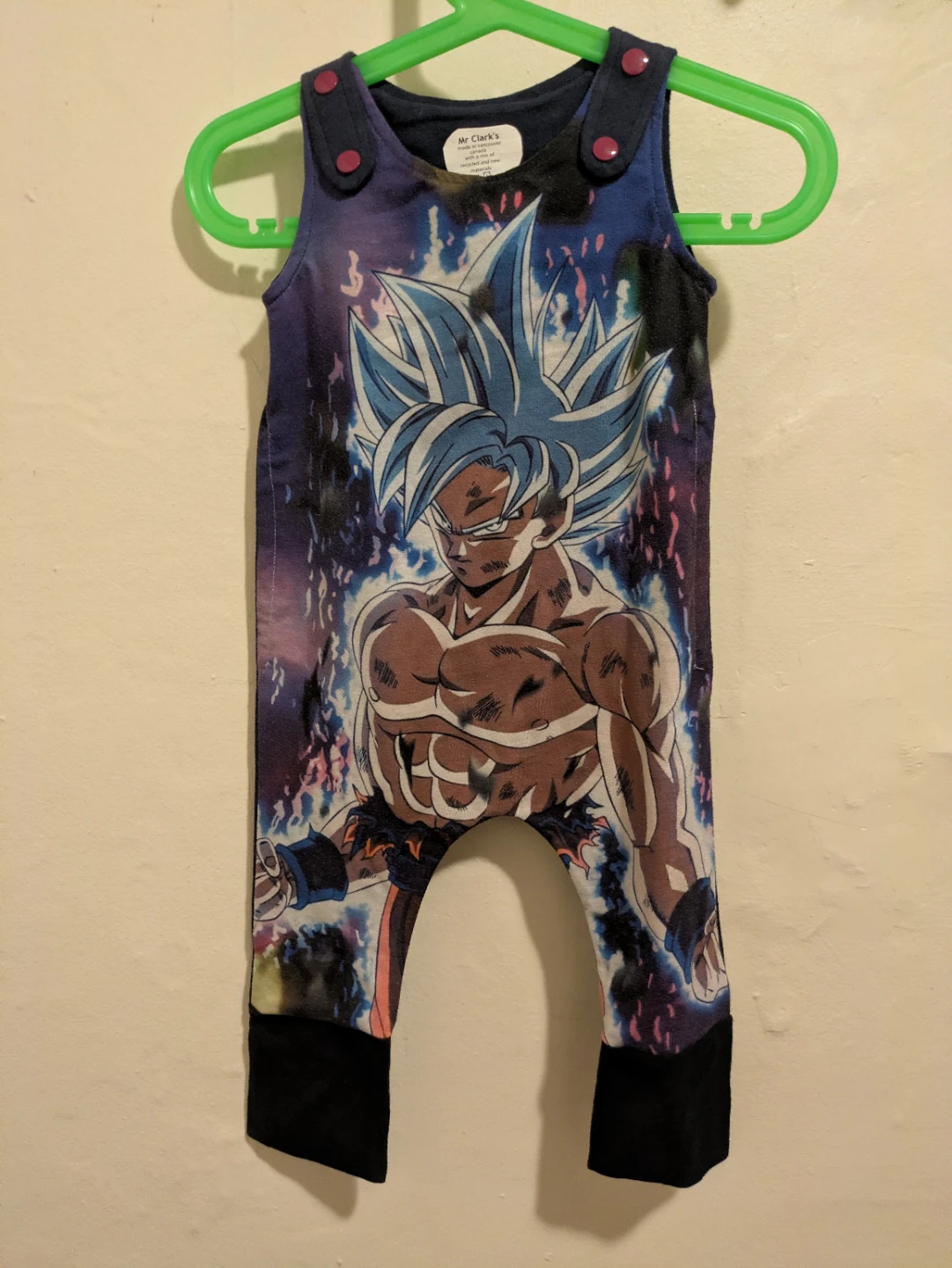 One of a Kind Dragon Ball Z Romper 0-12m - photo 3