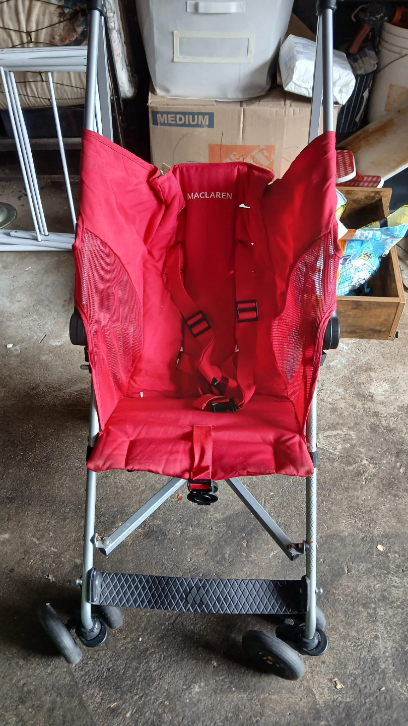 Maclaren Red Lightweight Stroller