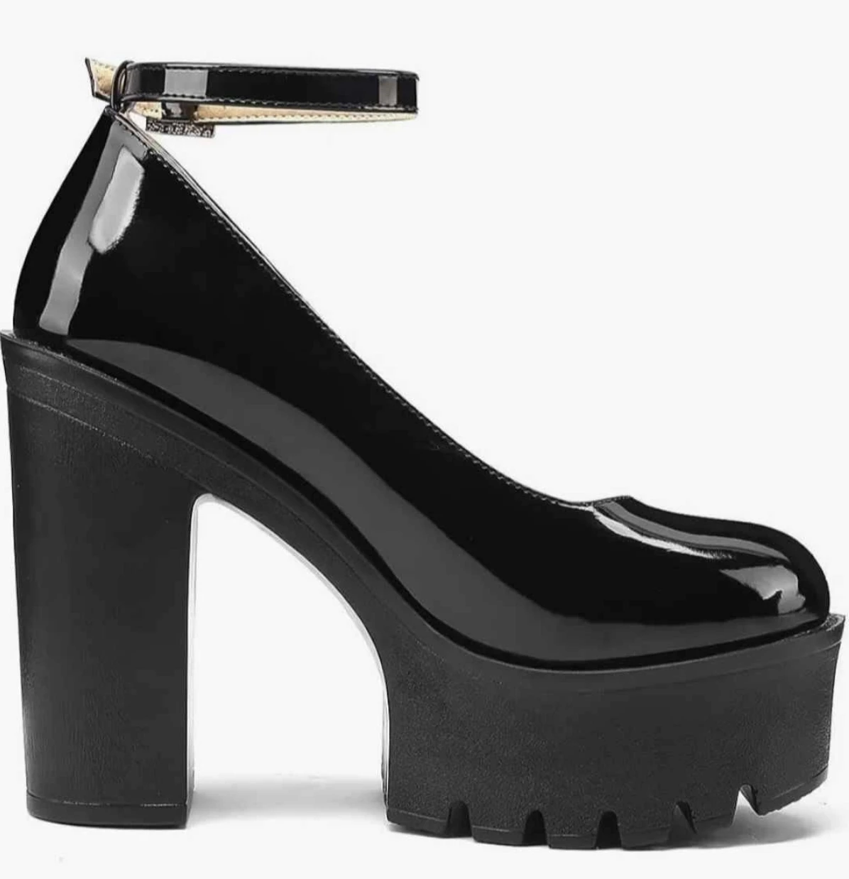Brand new Fashion Women's High Heels Ankle Strap Chunky shoes - photo 2