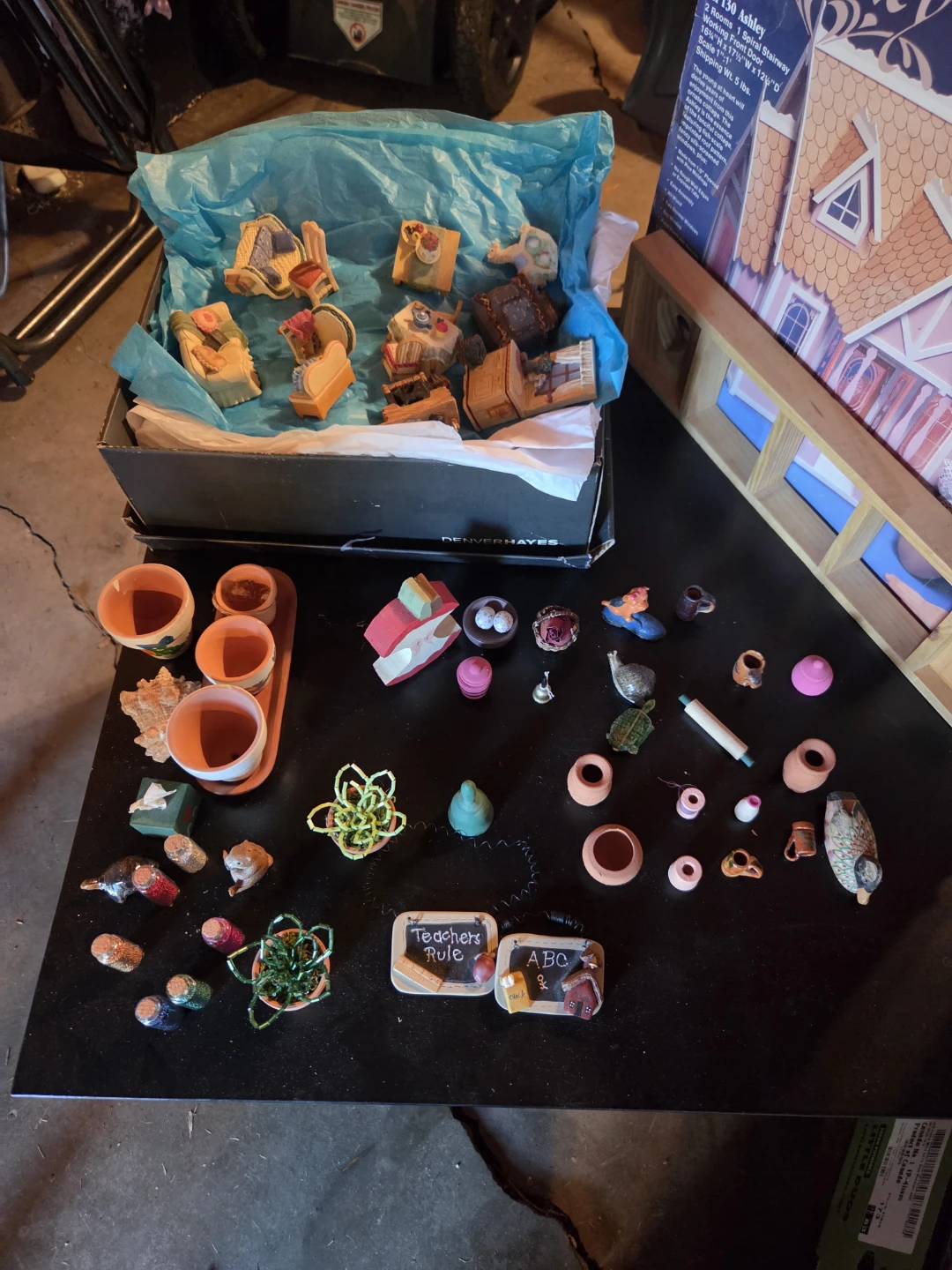 Ashley Mansions in Miniature Dollhouse