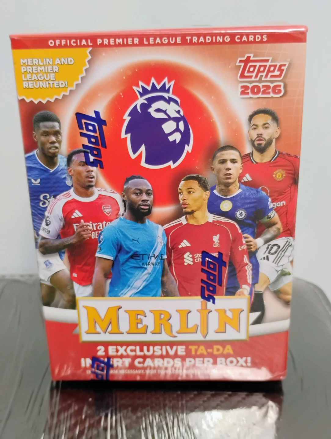 Topps 2026 Merlin Premier League Trading Cards Box - photo 2