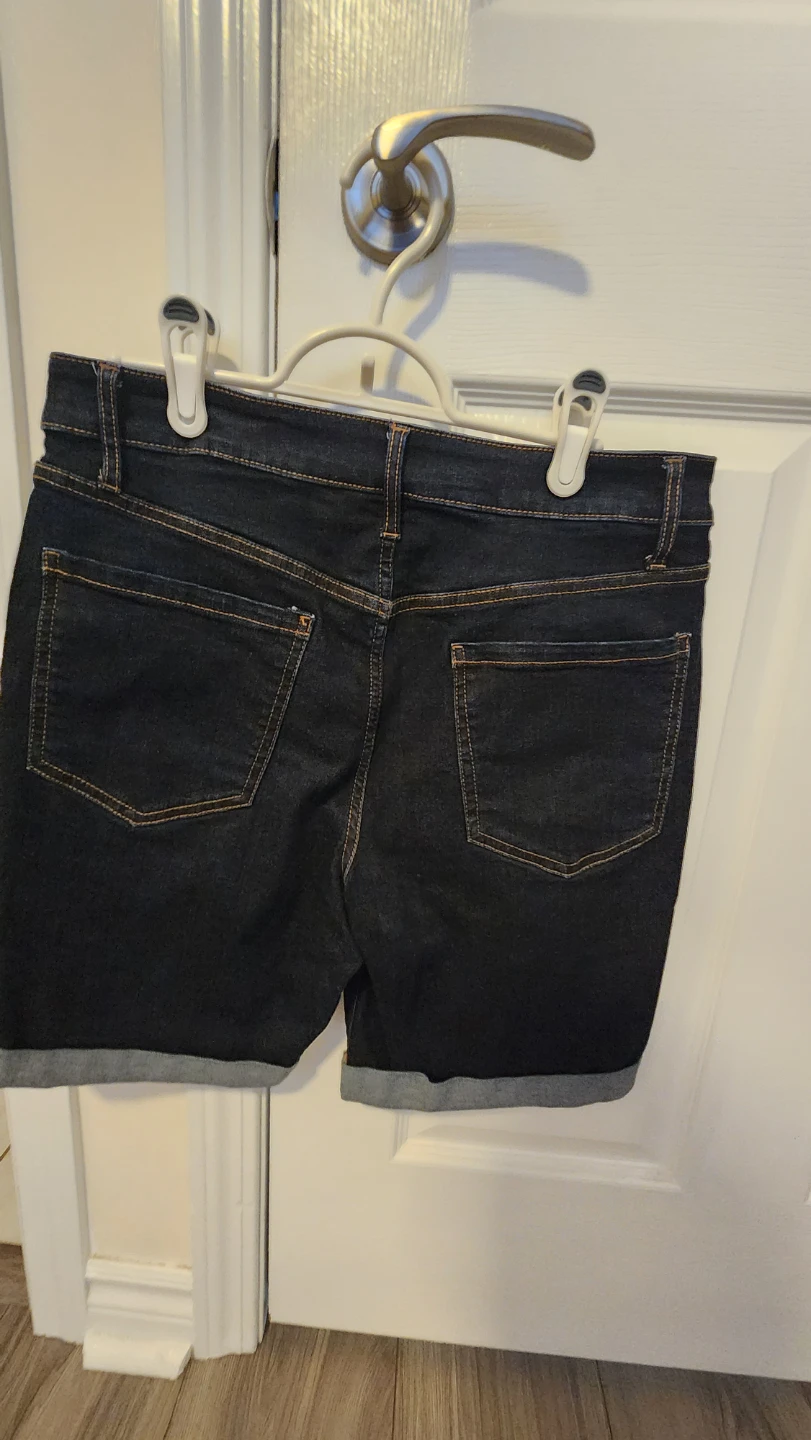 George Women's Dark Wash Denim Shorts Size 8 - photo 2