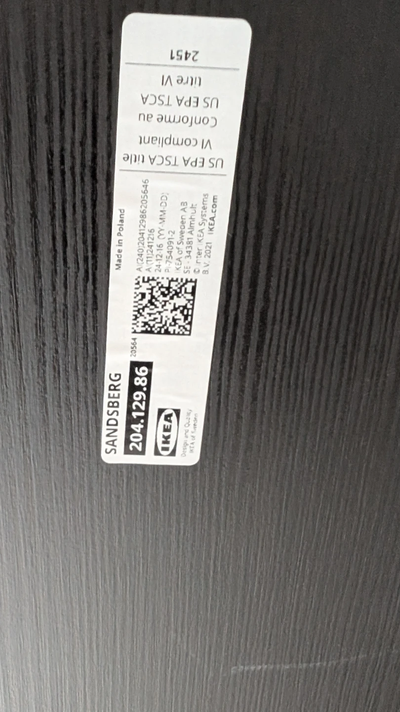IKEA SANDSBERG Table with two chairs - photo 3