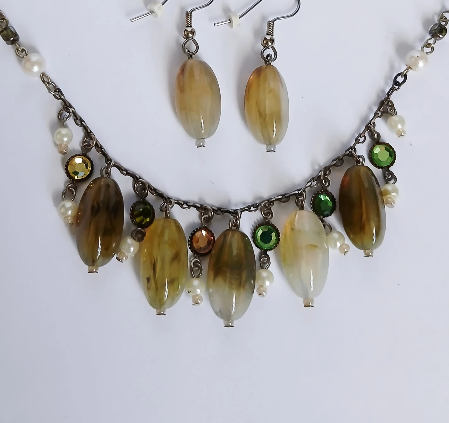 Beaded Necklace and Earring Set - photo 2