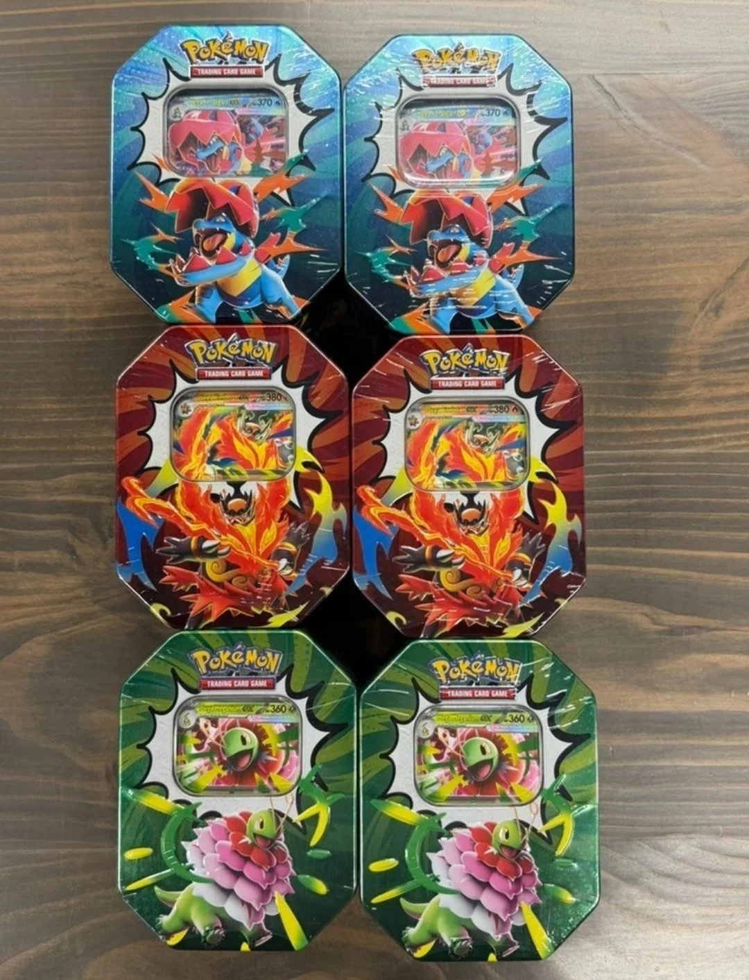 Ascended Heroes Ex tins