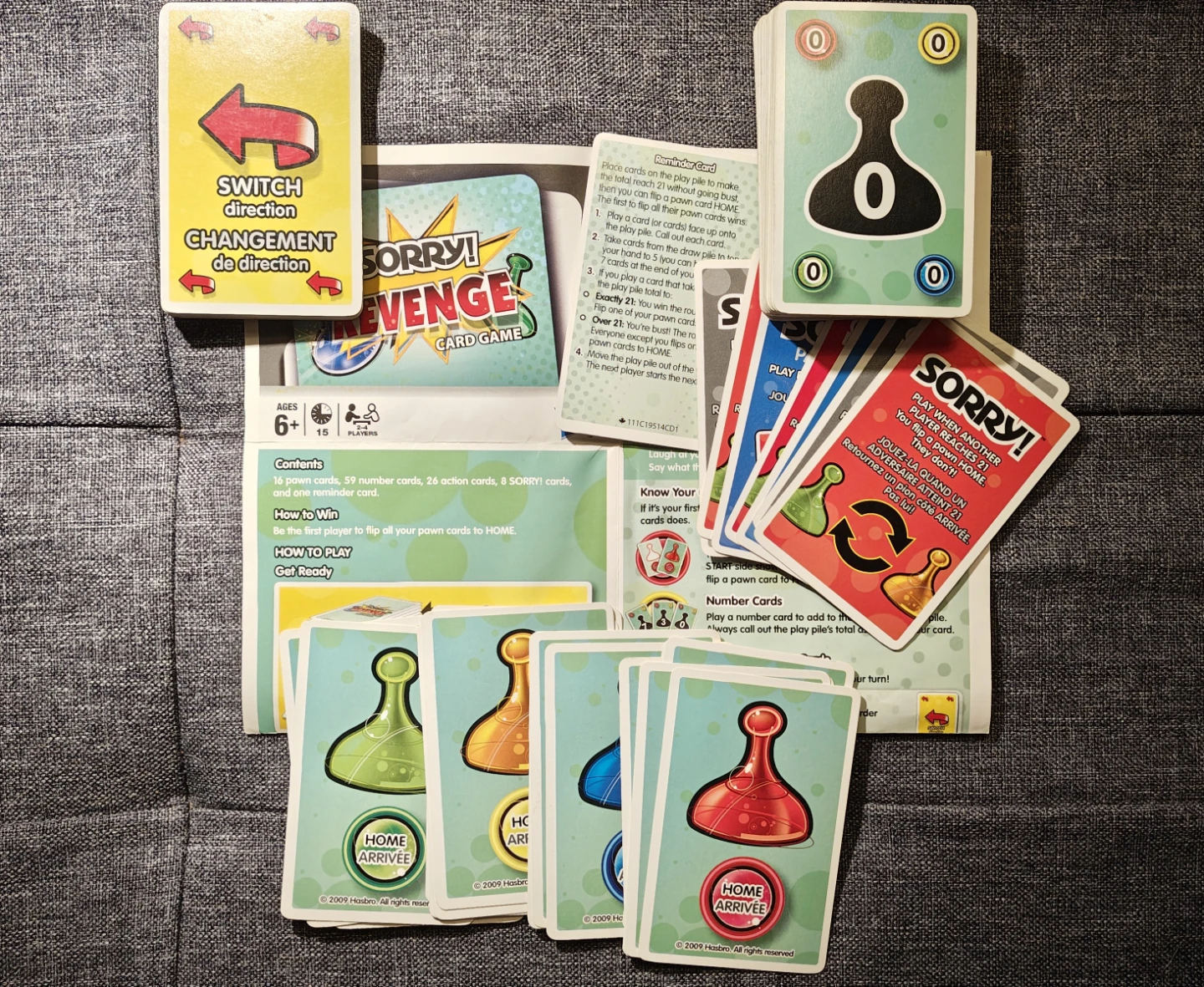 Sorry! Revenge Card Game🔸The Game of Sweet Revenge!