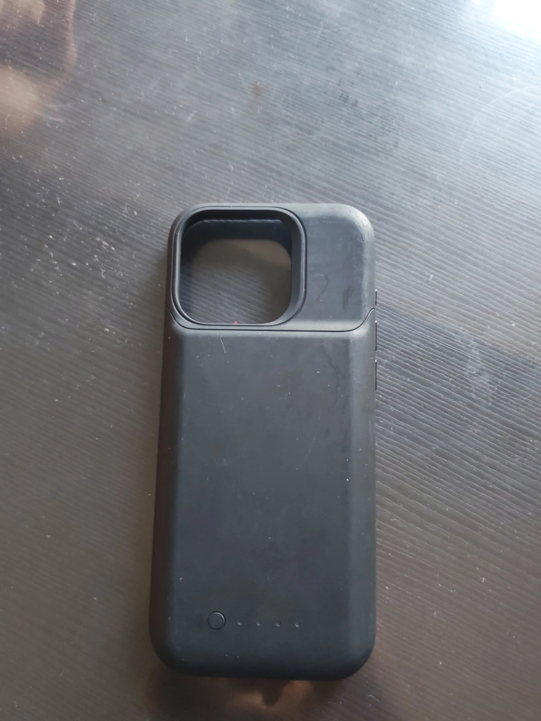 Black Battery Phone Case for iPhone 15 pro