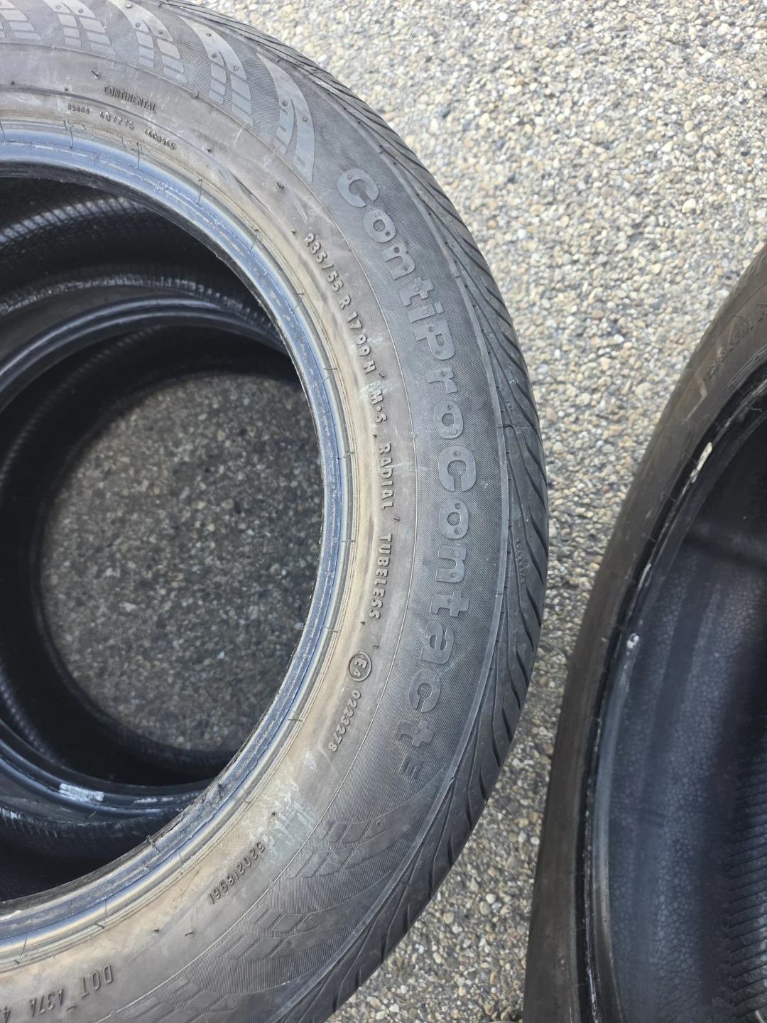 3 Continental ContiProContact Tires - 235/55 R 17 - photo 3
