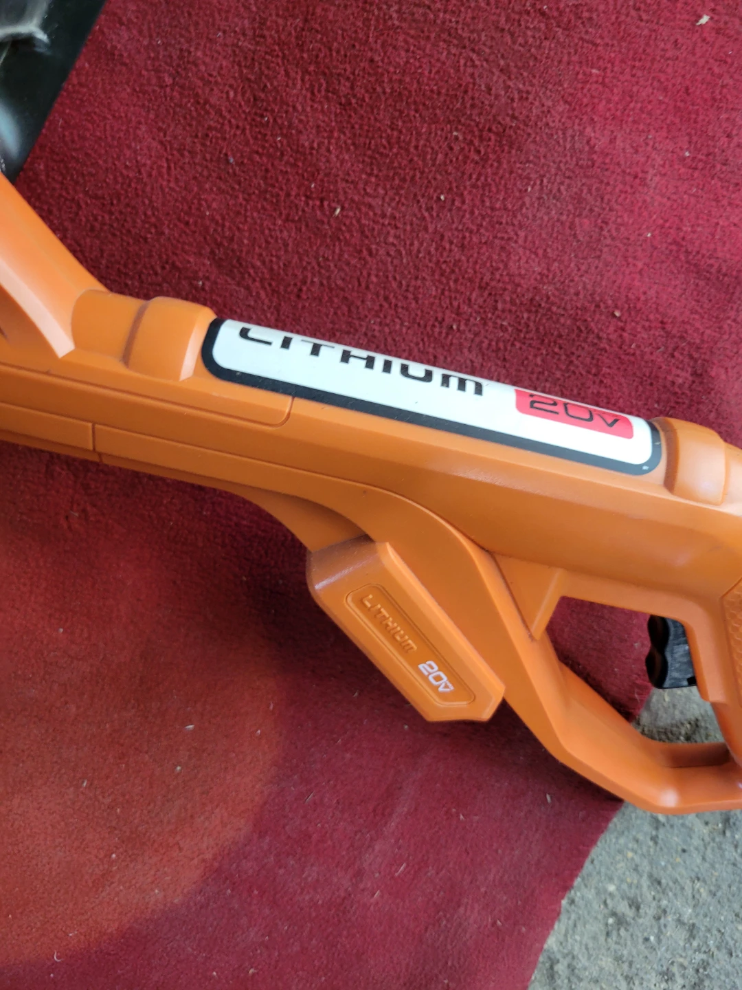BLACK AND DECKER 20 VOLT TRIMMER TOOL ONLY - photo 2