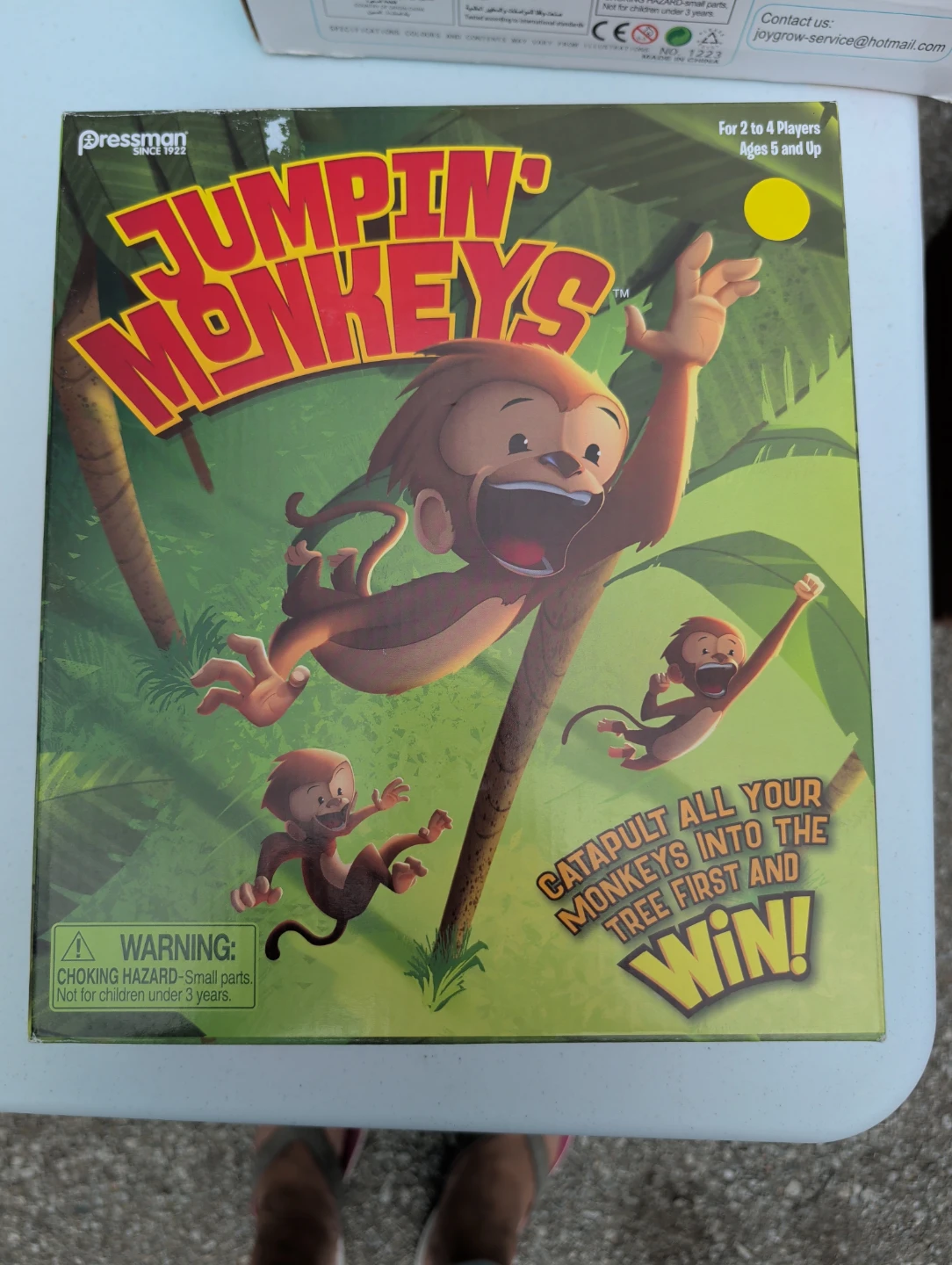 Pressman Jumpin' Monkeys Game