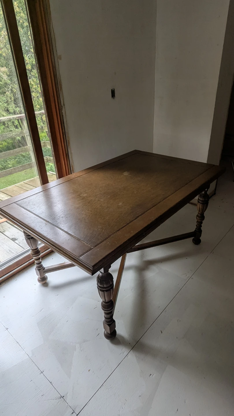 Wooden Dining Table with Chairs - photo 4