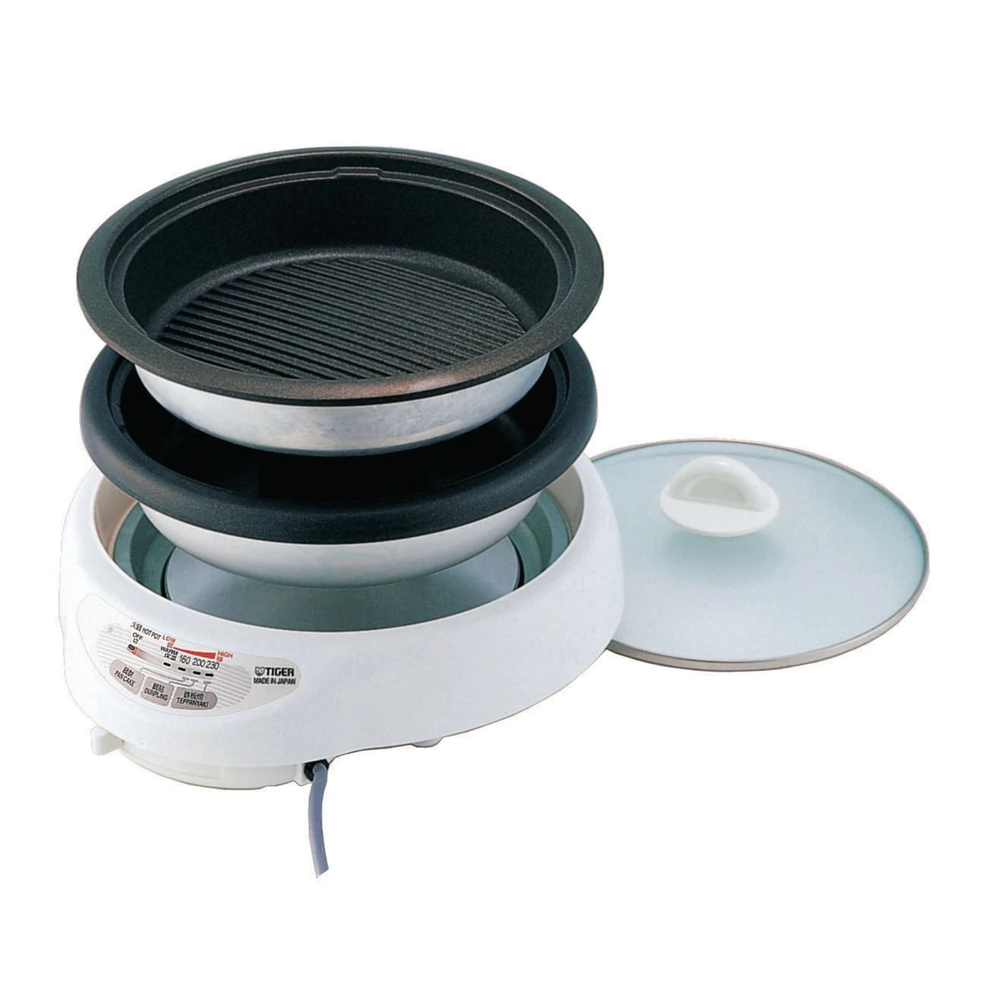 Tiger Electric Skillet Griddle Hot Pot