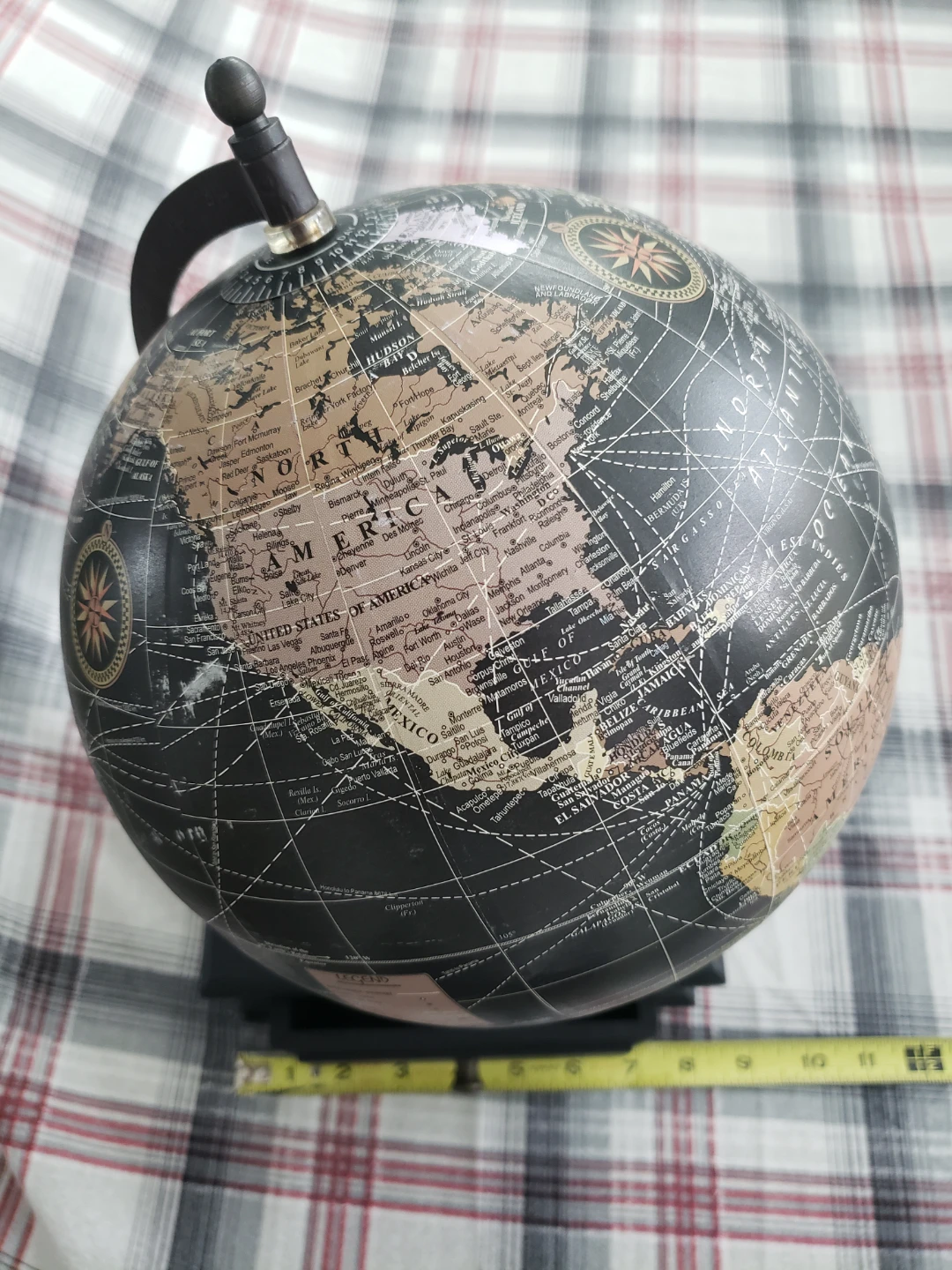 Decorative Globe with Drawer Base - photo 3