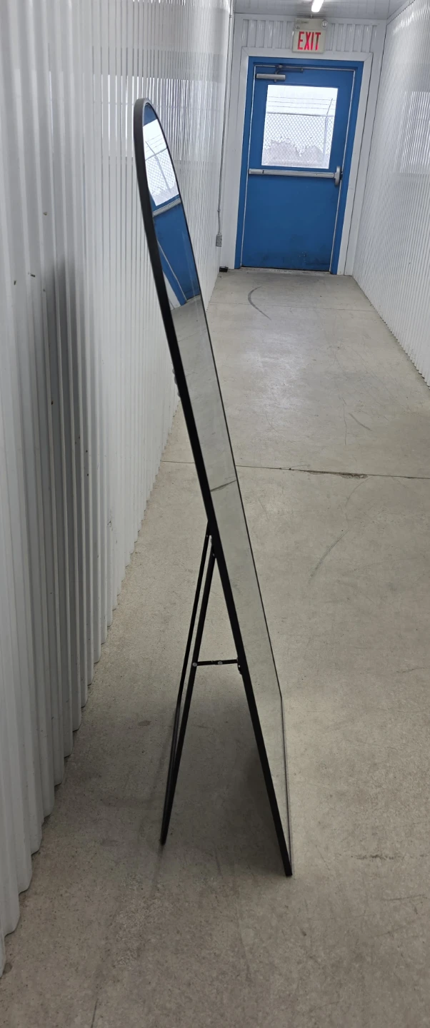 Arch Top Full Length Mirror with Stand - photo 2