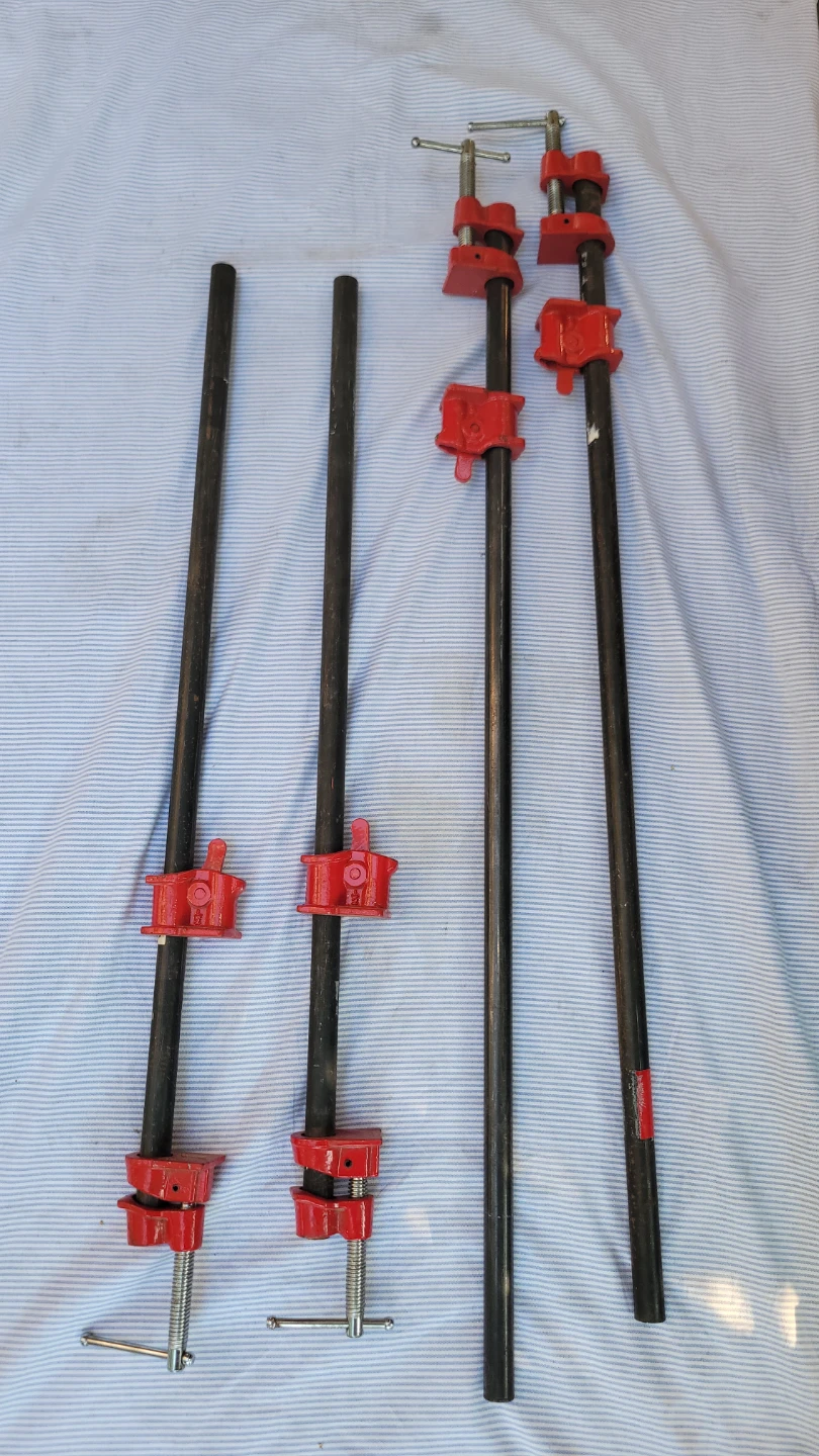 NEW Pipe Clamps - Set of 4 HEAVY-DUTY