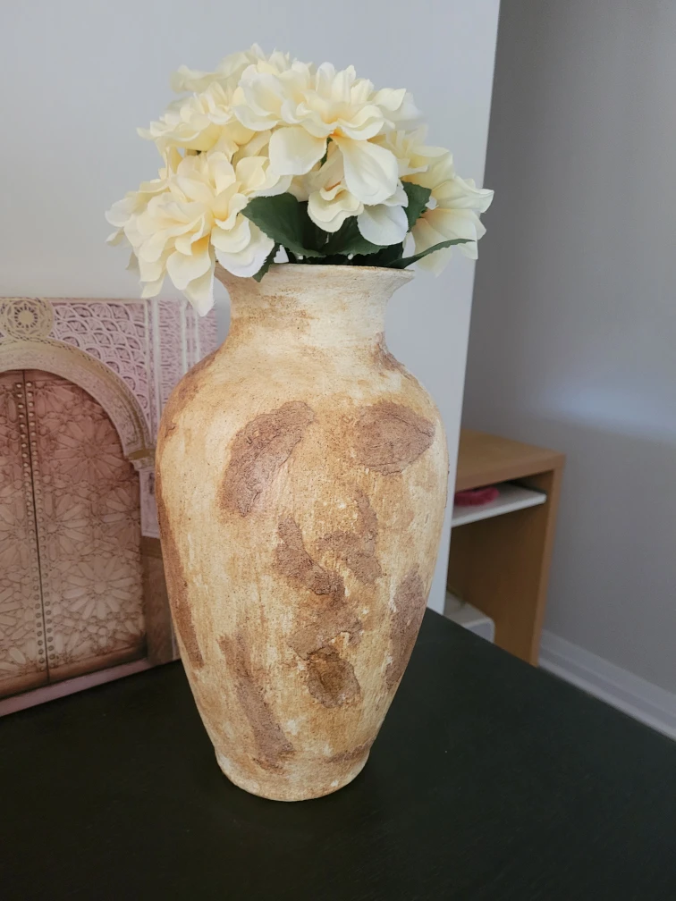 Decorative Vase with Rustic Finish - photo 2