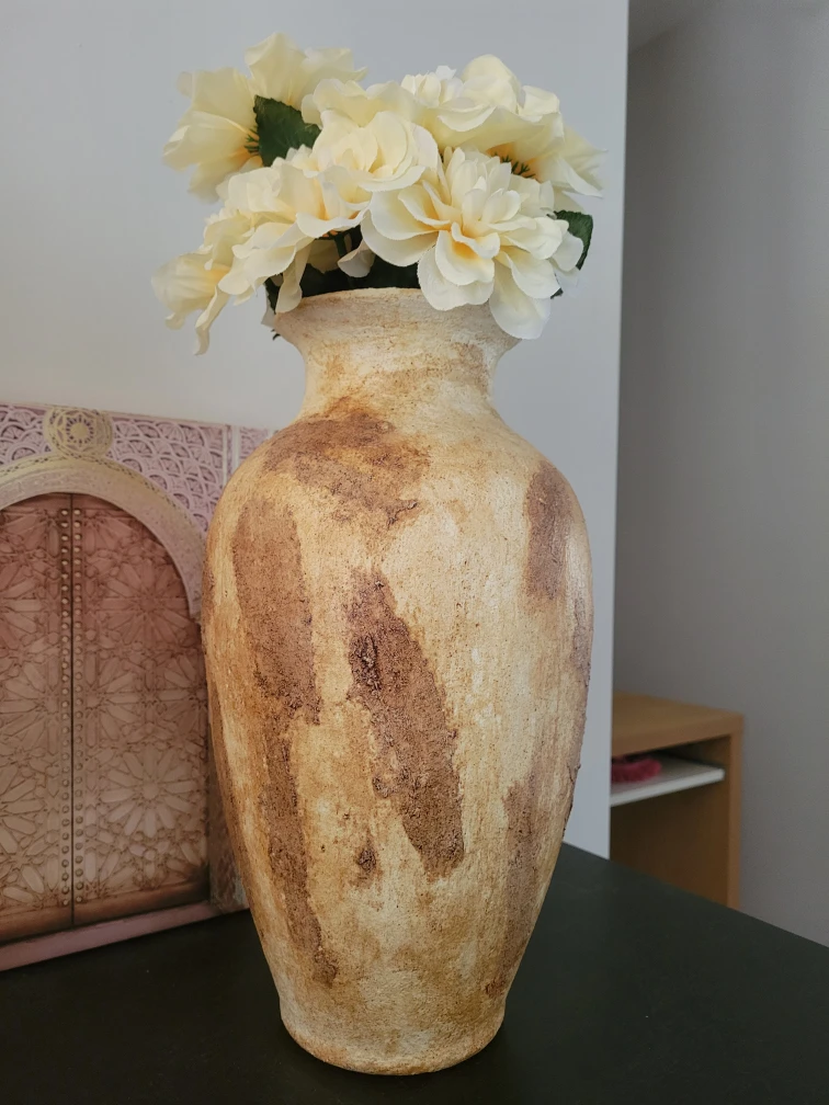 Decorative Vase with Rustic Finish - photo 3