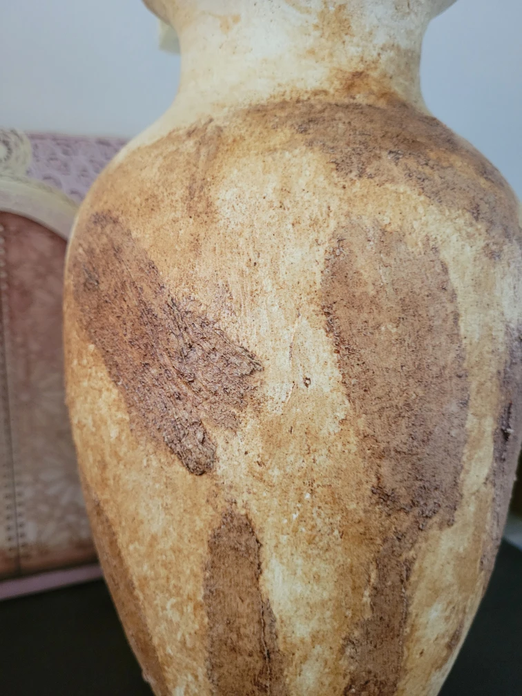 Decorative Vase with Rustic Finish - photo 4
