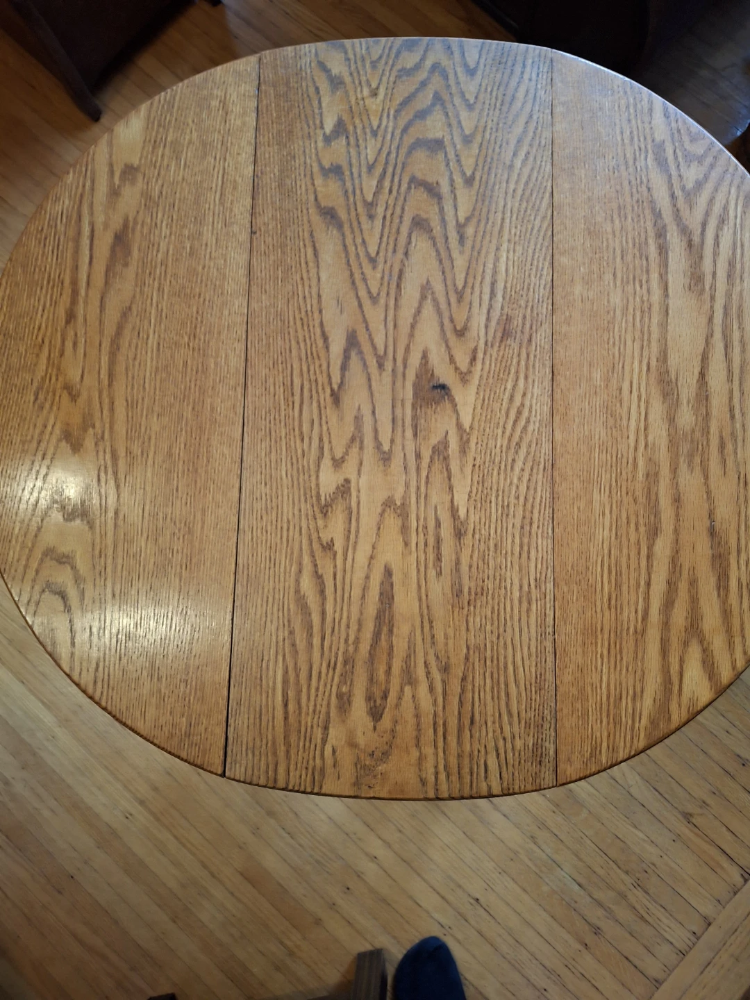 Wooden Drop-Leaf Dining Table - photo 2