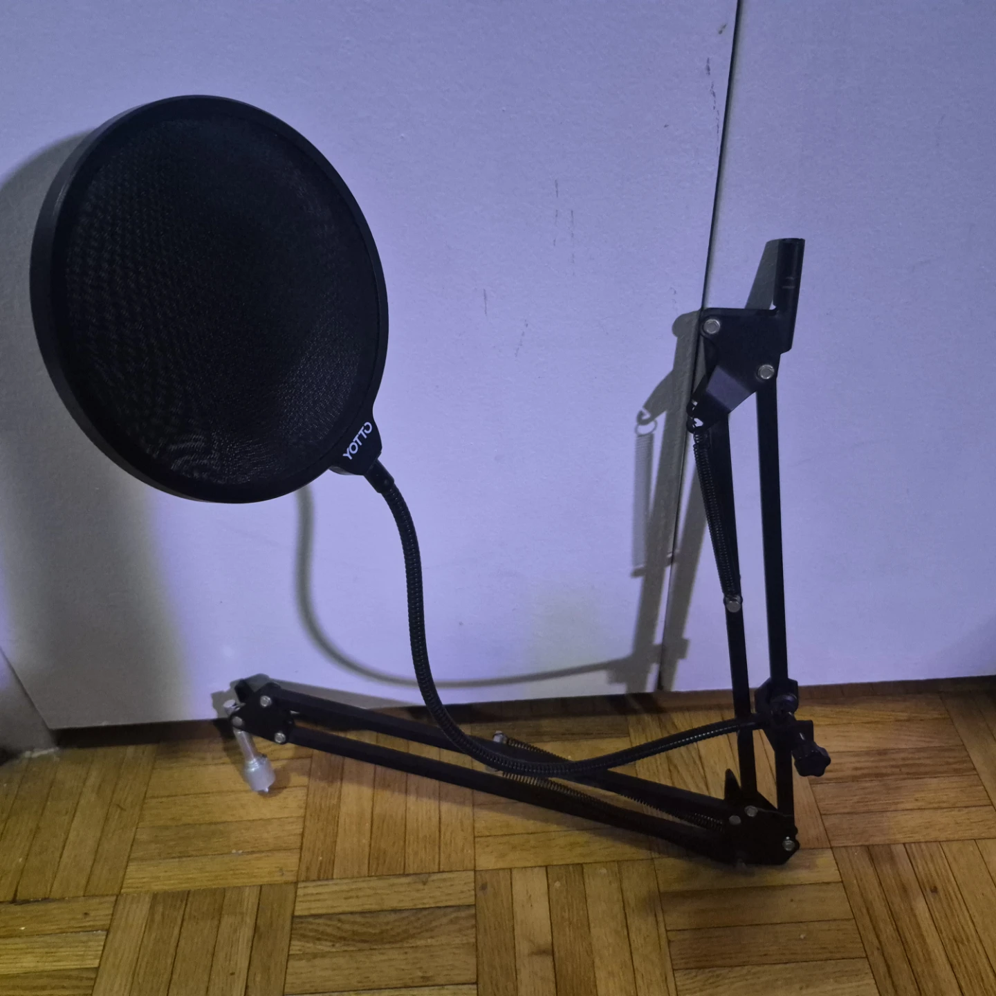 YOTTO Microphone Boom Arm Stand with Pop Filter