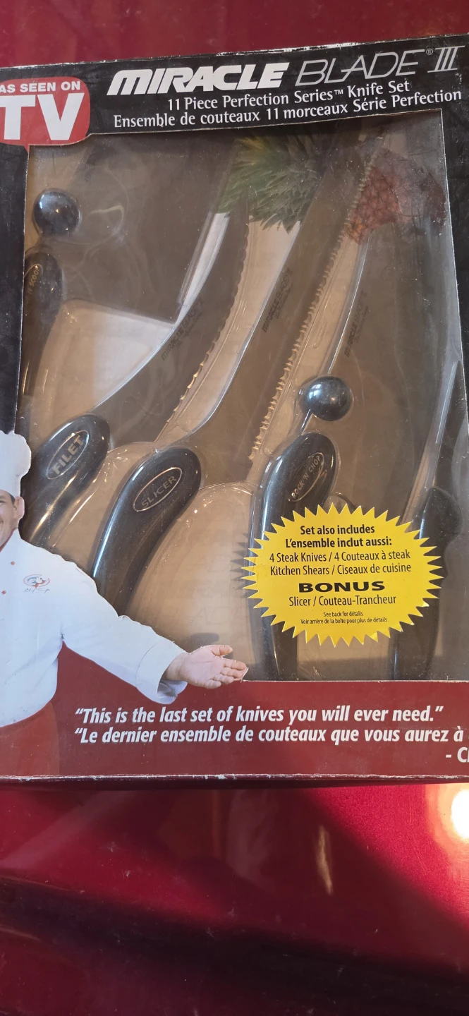 Miracle Blade III Perfection Series 11 Piece Knife Set