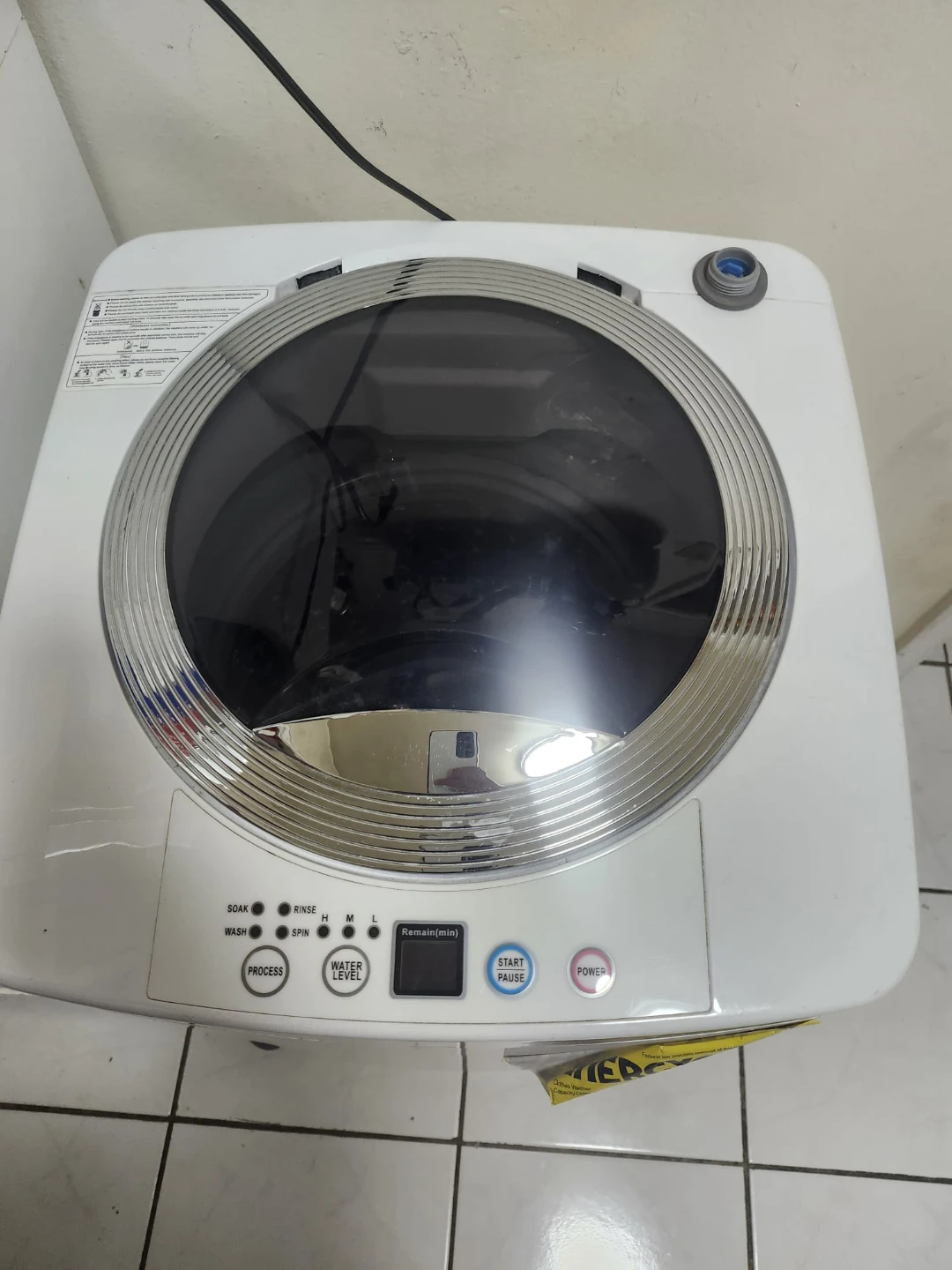 White Top Load Washing Machine - photo 3
