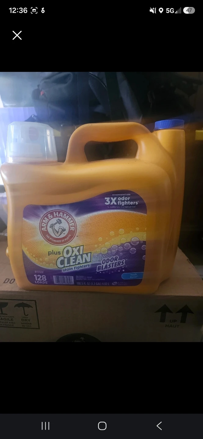 Arm & Hammer Plus OxiClean Odor Blasters Laundry Detergent