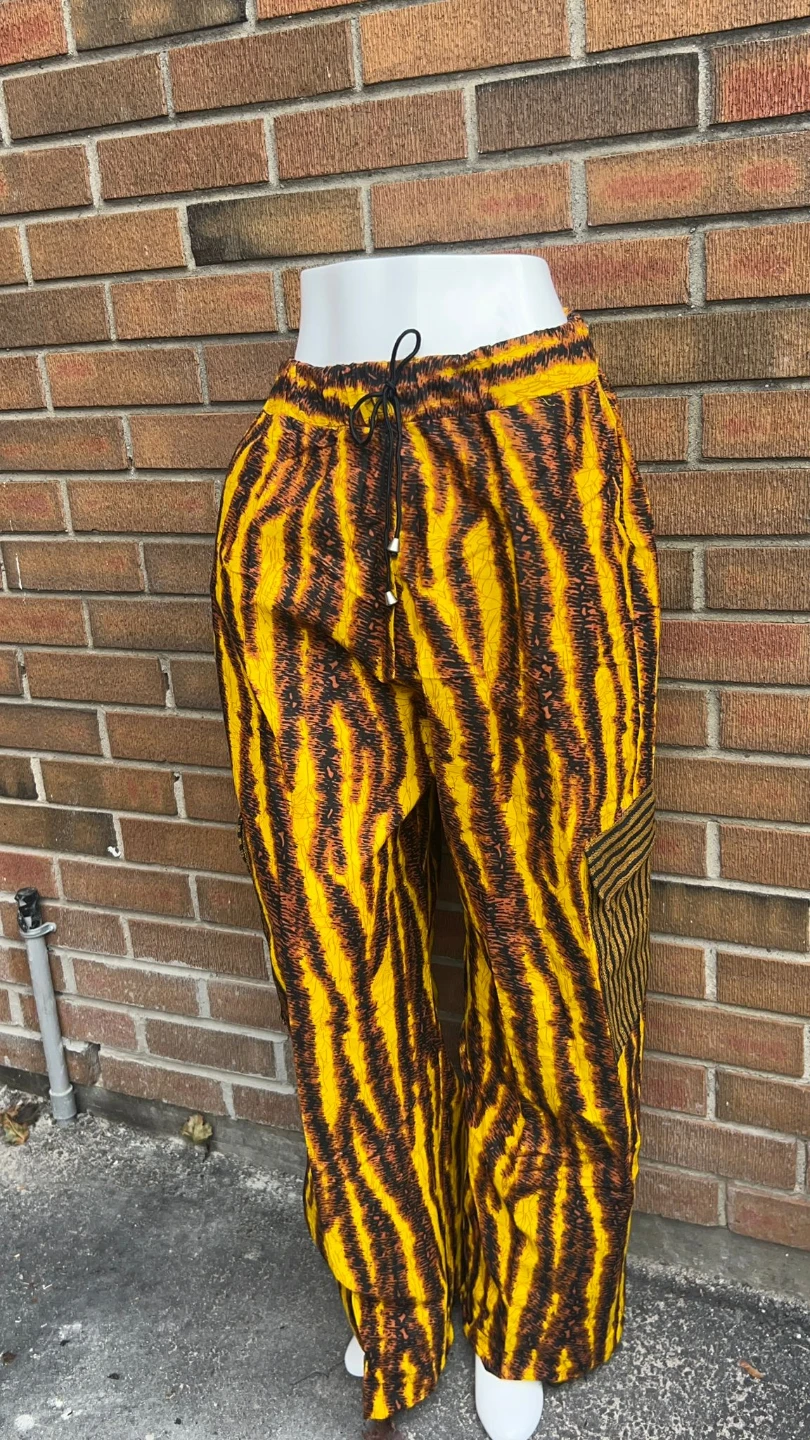 Breezy Flowy Patterned Pants - photo 2