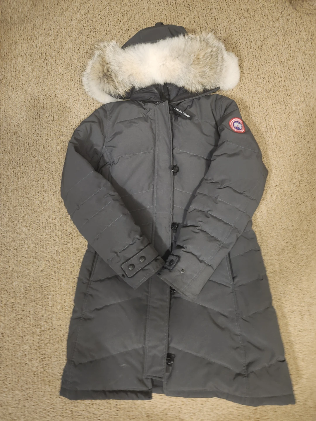 Canada Goose Down Parka with Fur Hood