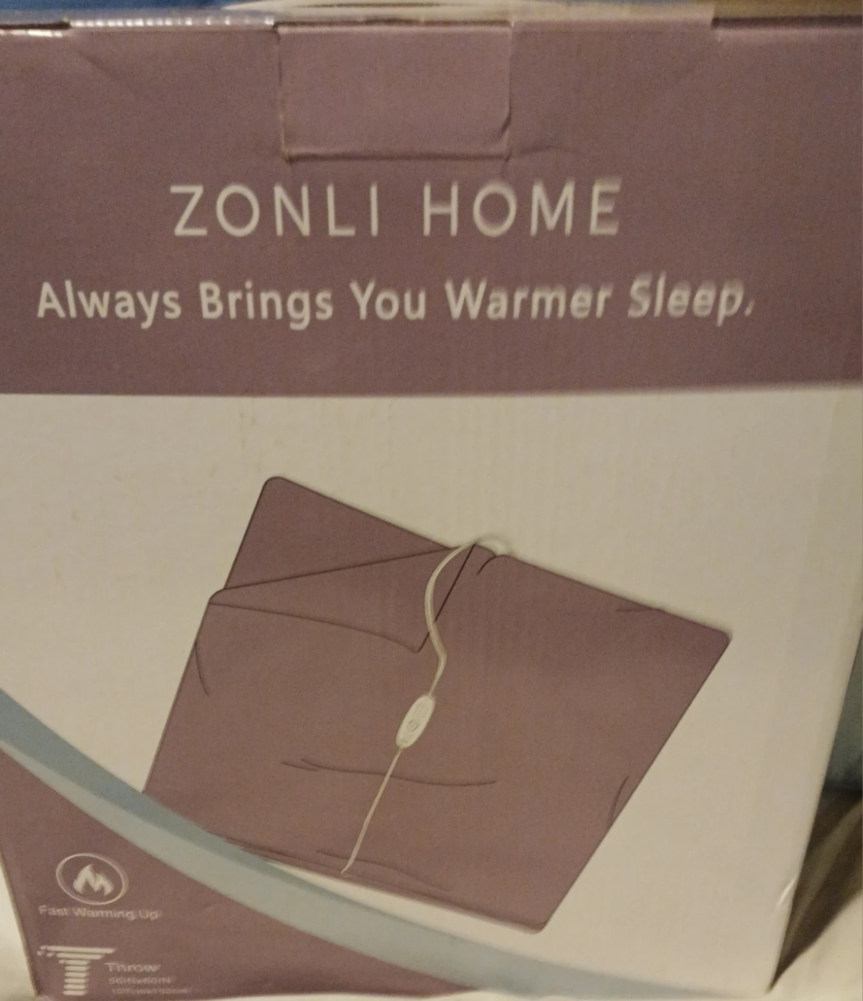 ZONLI HOME Electric Throw Blanket