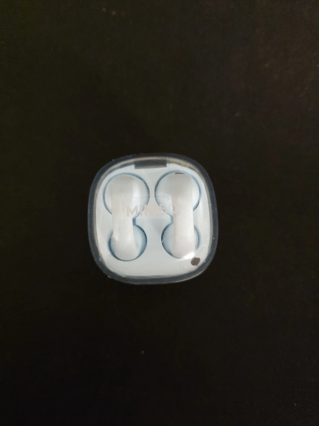 White Wireless Earbuds with Charging Case