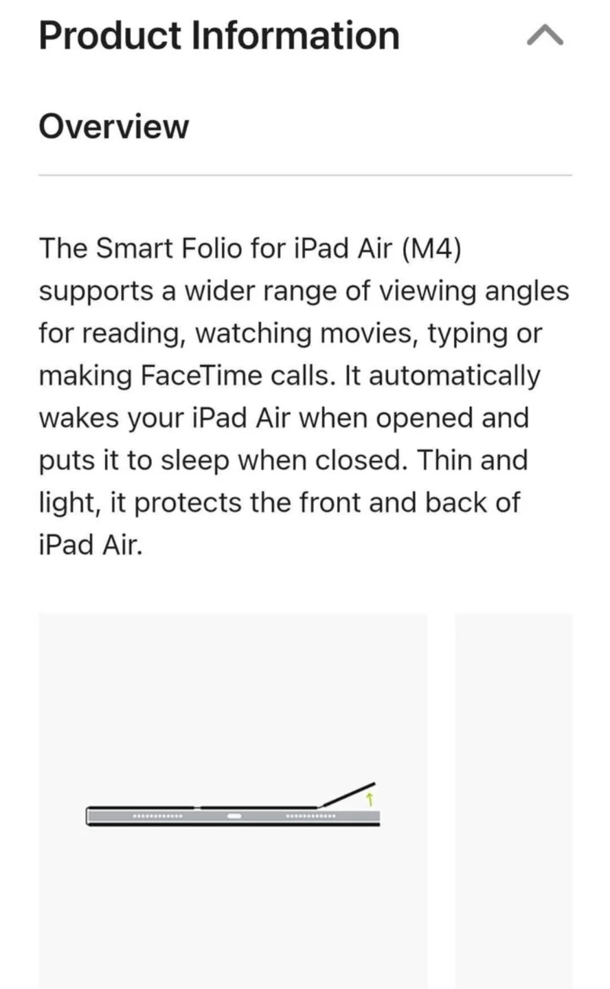 Apple Smart Folio for iPad Air 13-inch - photo 4
