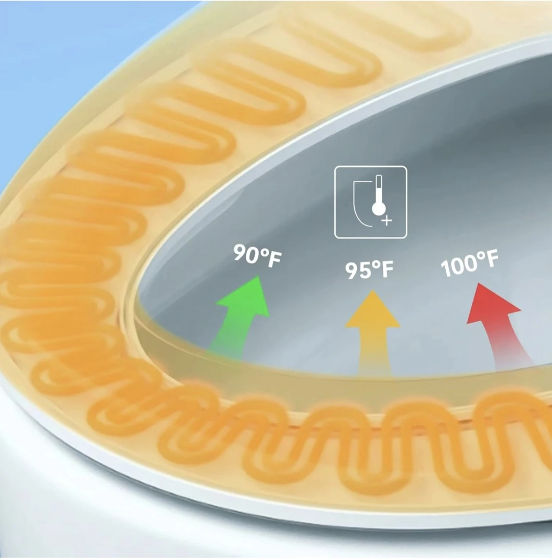 Heated Toilet Seat with Night Light - photo 2