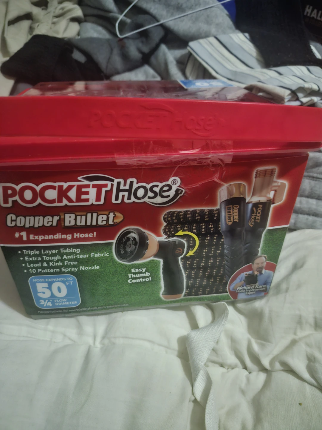 Pocket Hose Copper Bullet Expanding Hose