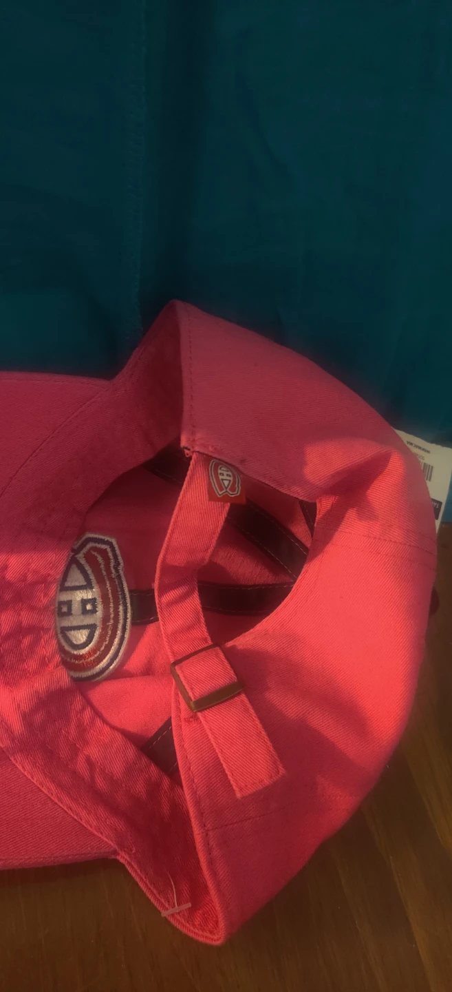 Montreal Canadiens Pink Women's Adjustable Baseball Cap - photo 2