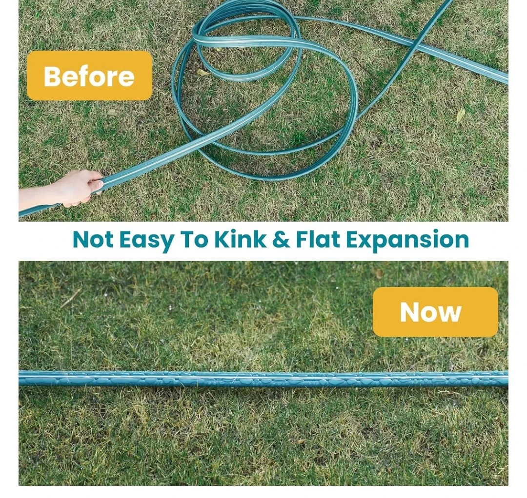 3-Tube Flat Garden Hose with Leakproof Gasket - photo 5