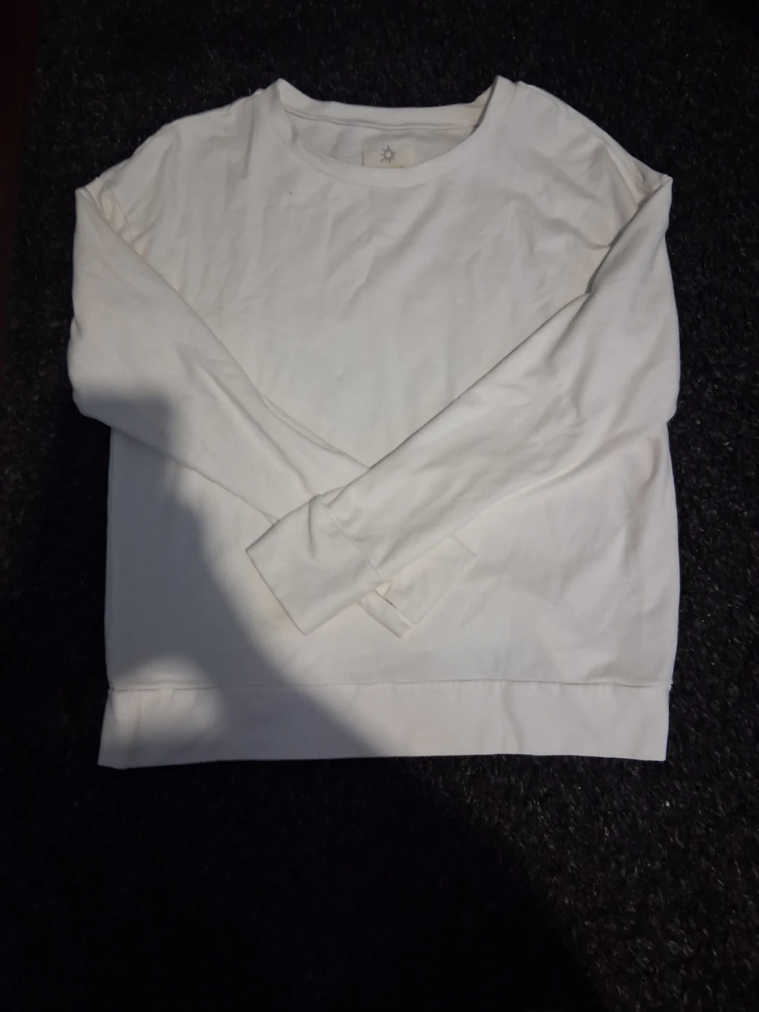 Offline by Aerie White Long Sleeve Top Size Small