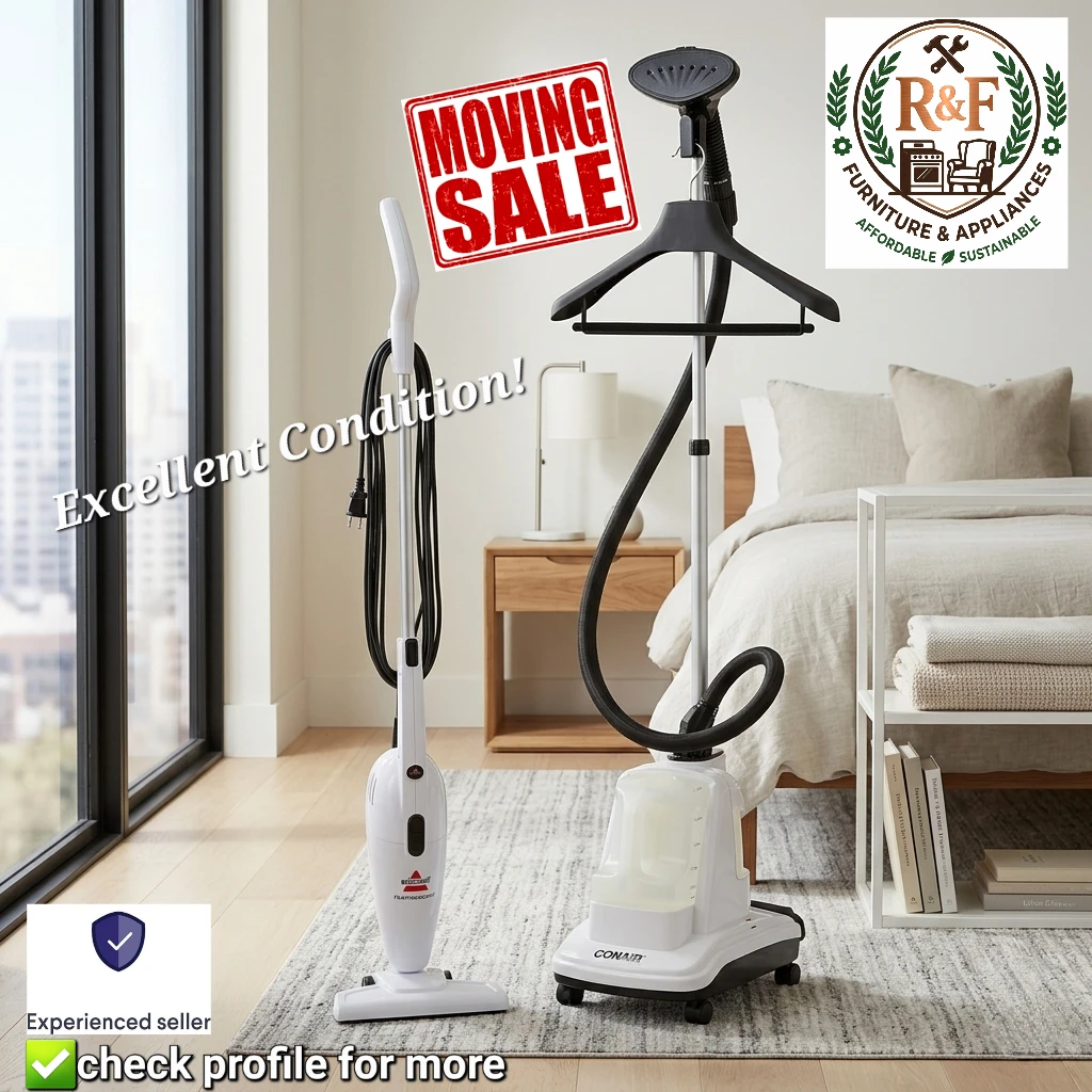 ➡️Bundle Deal, Bissell Vacuum + Conair Fabric Steamer
