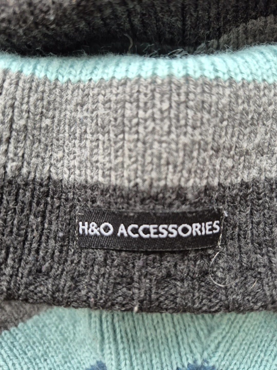 Youth hat H&O ACCESSORIES Striped Beanie - photo 3