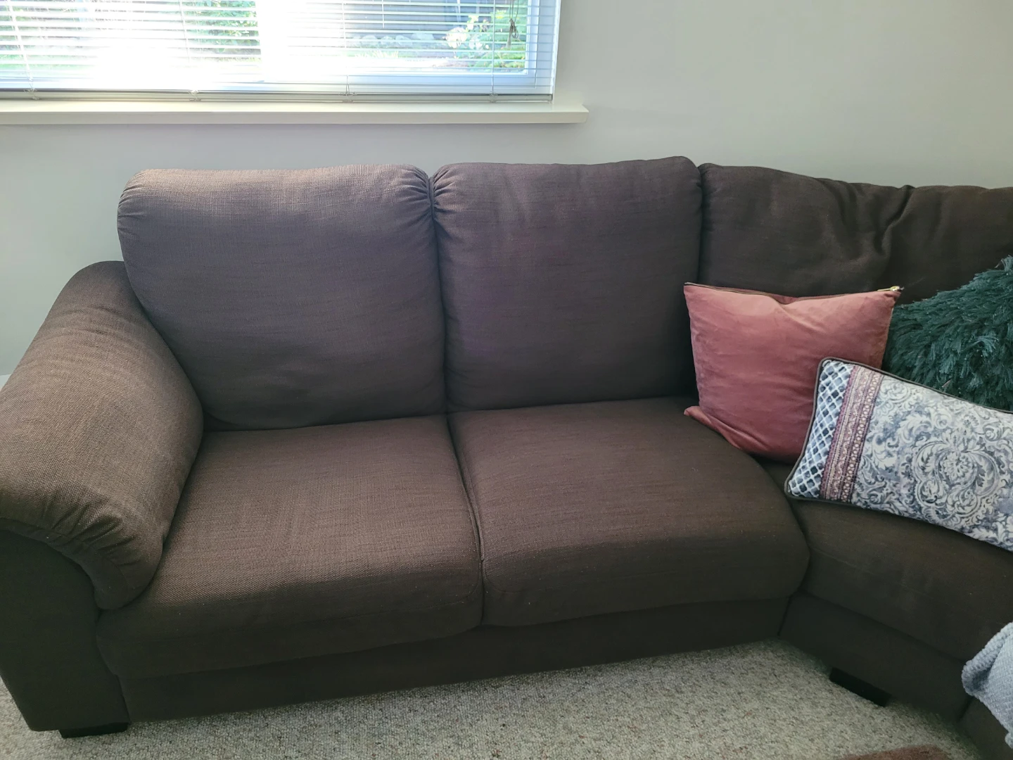 Ikea Brown Sectional Sofa - photo 5